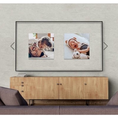 Televize a rámeček na fotografie v jednom