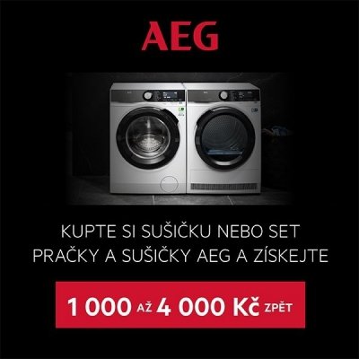 AEG Cashback - peníze zpět