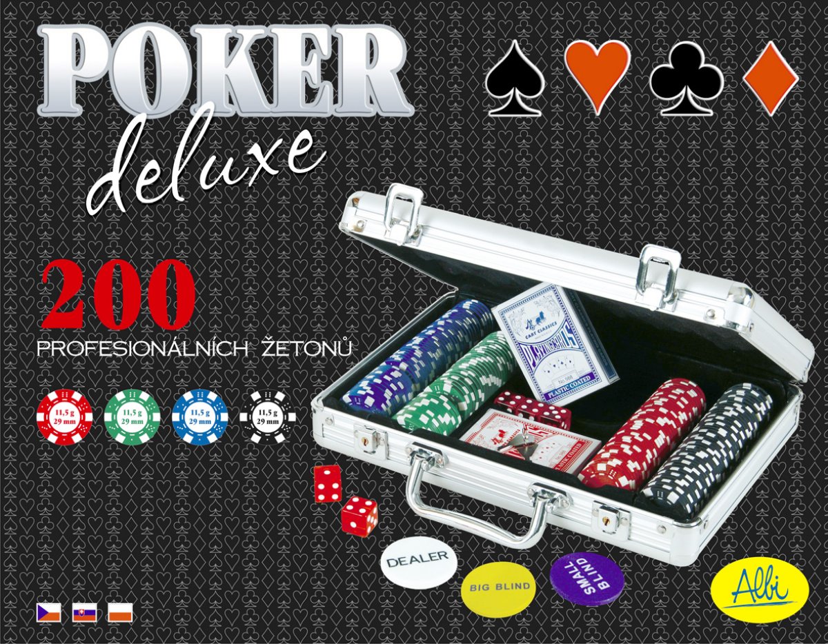 Albi Poker deluxe od 449 Kč - Heureka.cz