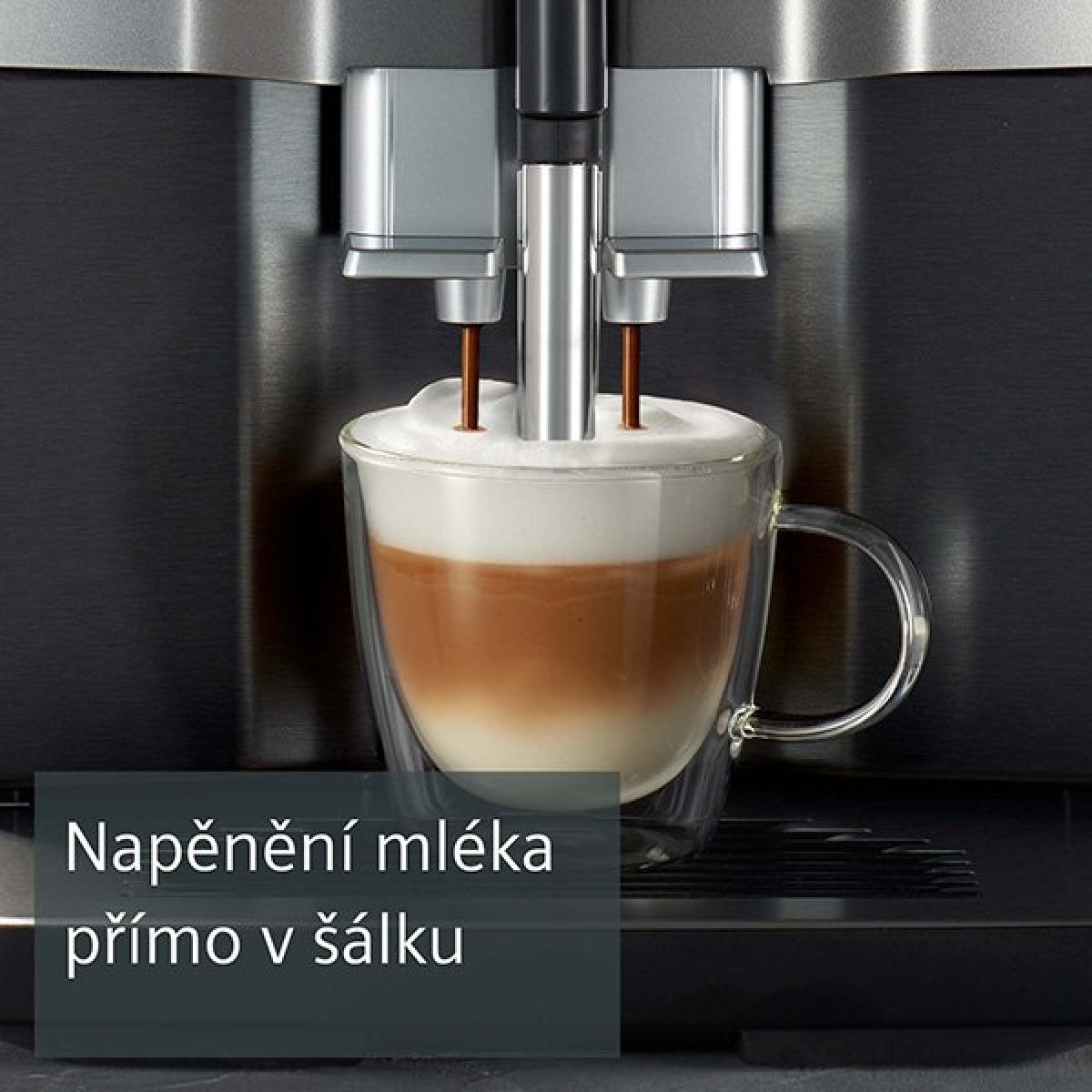 Zaručené výsledky pro jednoduše bezkonkurenčně napěněné mléko – milkPerfect