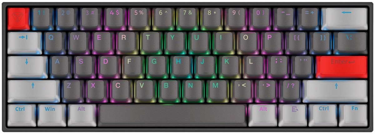 Plně nastavitelné RGB podsvícení