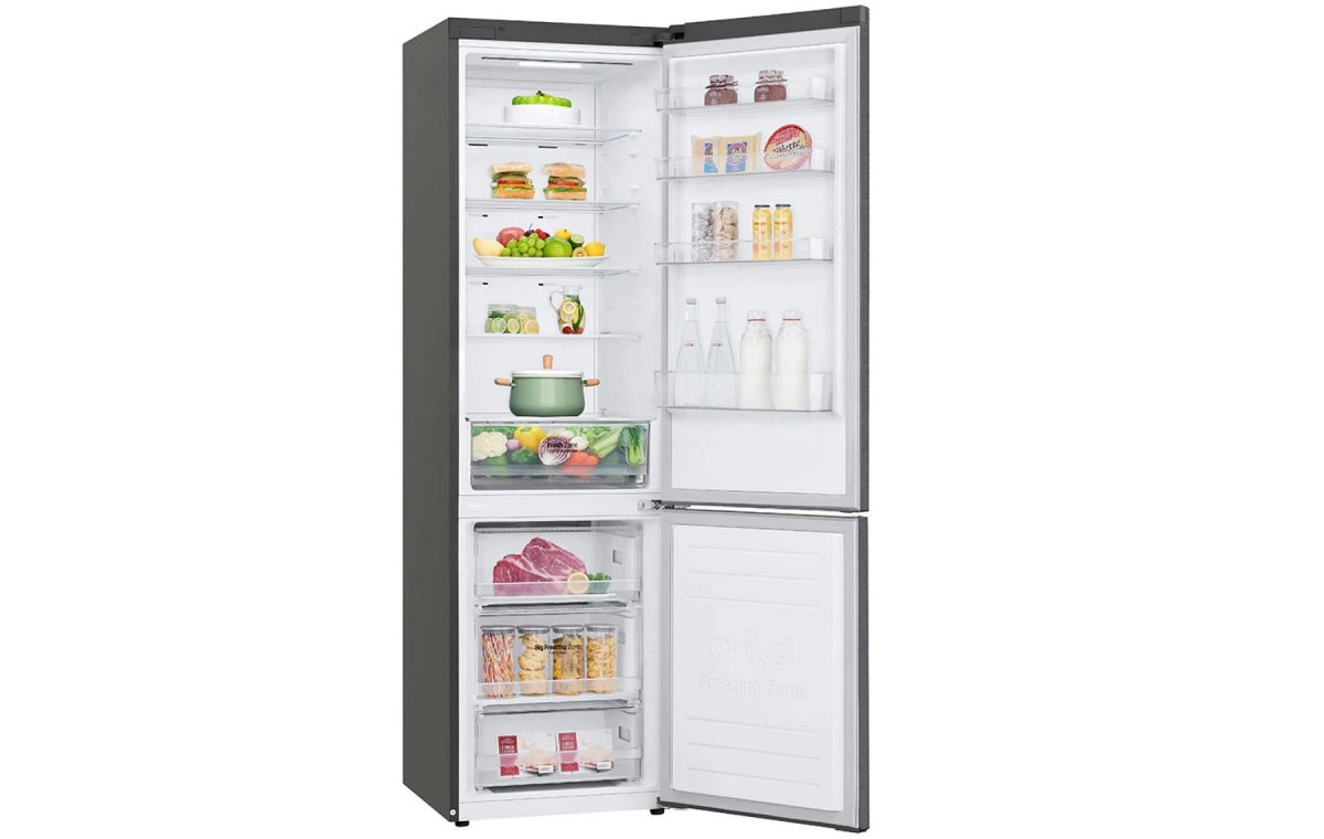 LG GBP32DSKZN otevřená lednice