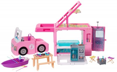 Mattel Barbie Karavan 3v1 Super-Camper GHL93
