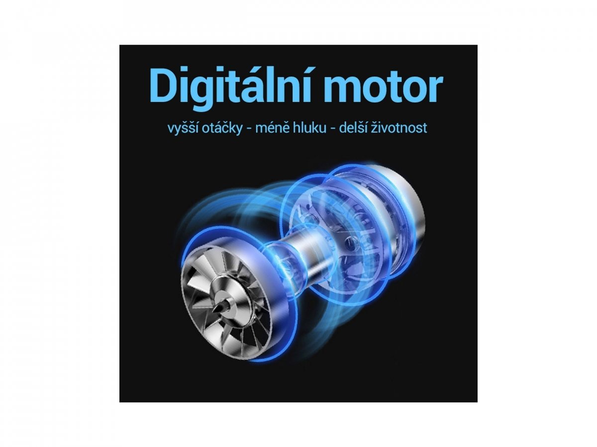 Výkonný digitálně řízený BLDC motor druhé generace