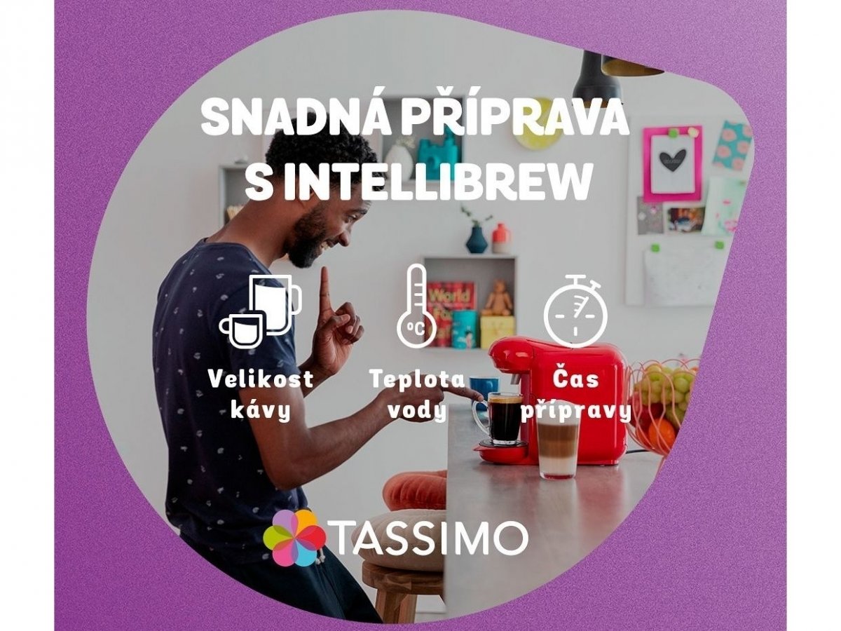 Technologie Intellibrew - káva stisknutím jednoho tlačítka