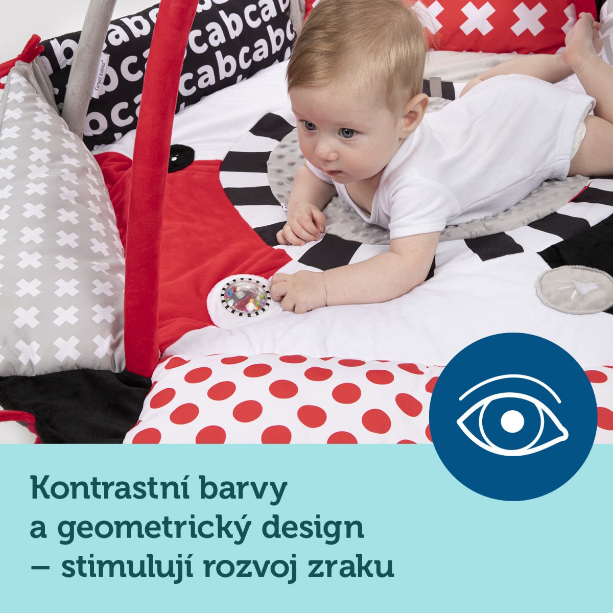 Canpol babies Kontrastní hrací deka SENSORY od 1 405 Kč - Heureka.cz