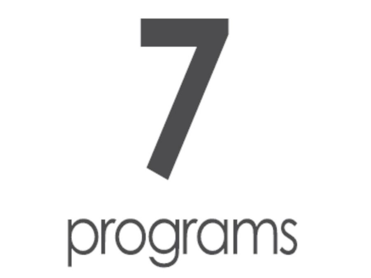 Sedm programů - vyberte si ten, který právě potřebujete