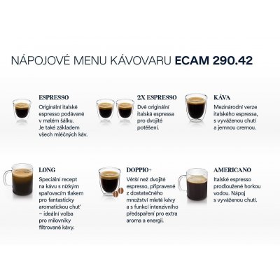 Nápojové menu