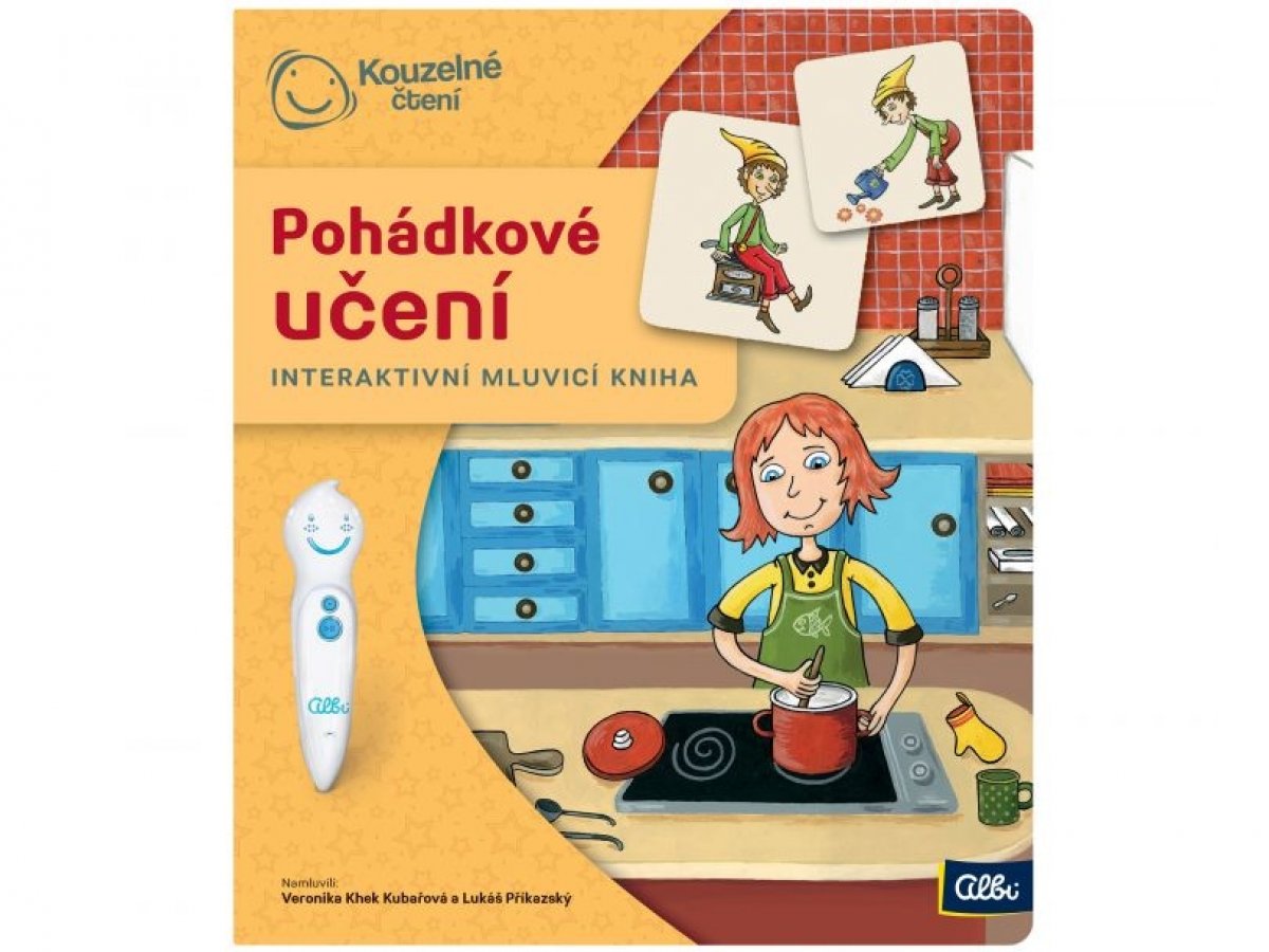 Albi Kouzelné čtení Elektronická tužka a kniha Pohádkové učení od 1 789 Kč  - Heureka.cz