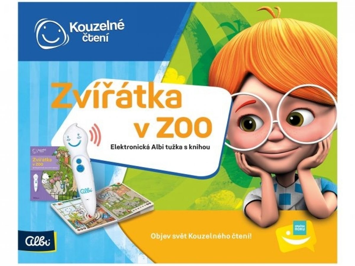 Albi Kouzelné čtení: Elektronická tužka a Zvířátka v Zoo od 1 989 Kč -  Heureka.cz