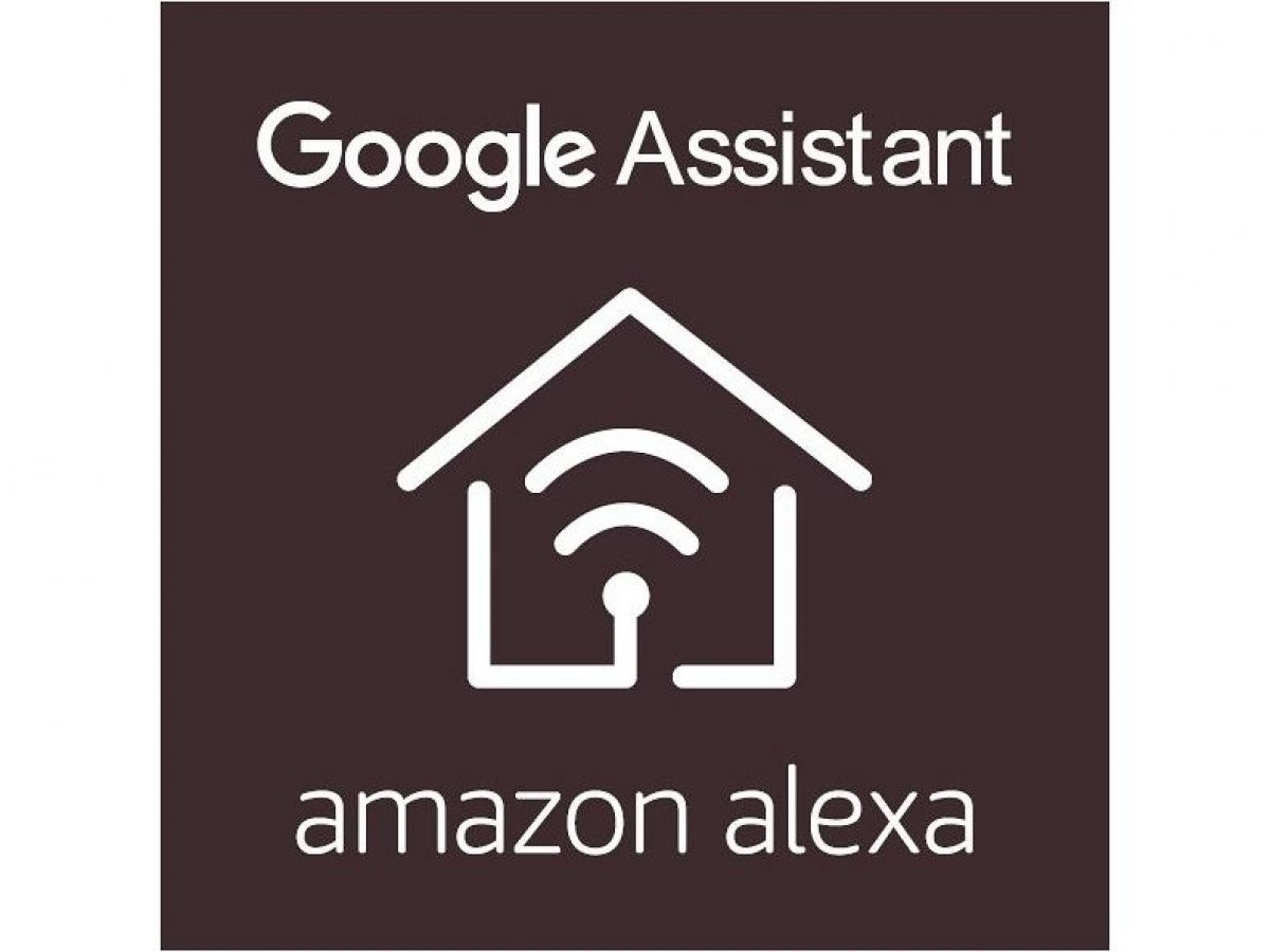 Kompatibilní s asistenty Google Home a Alexa