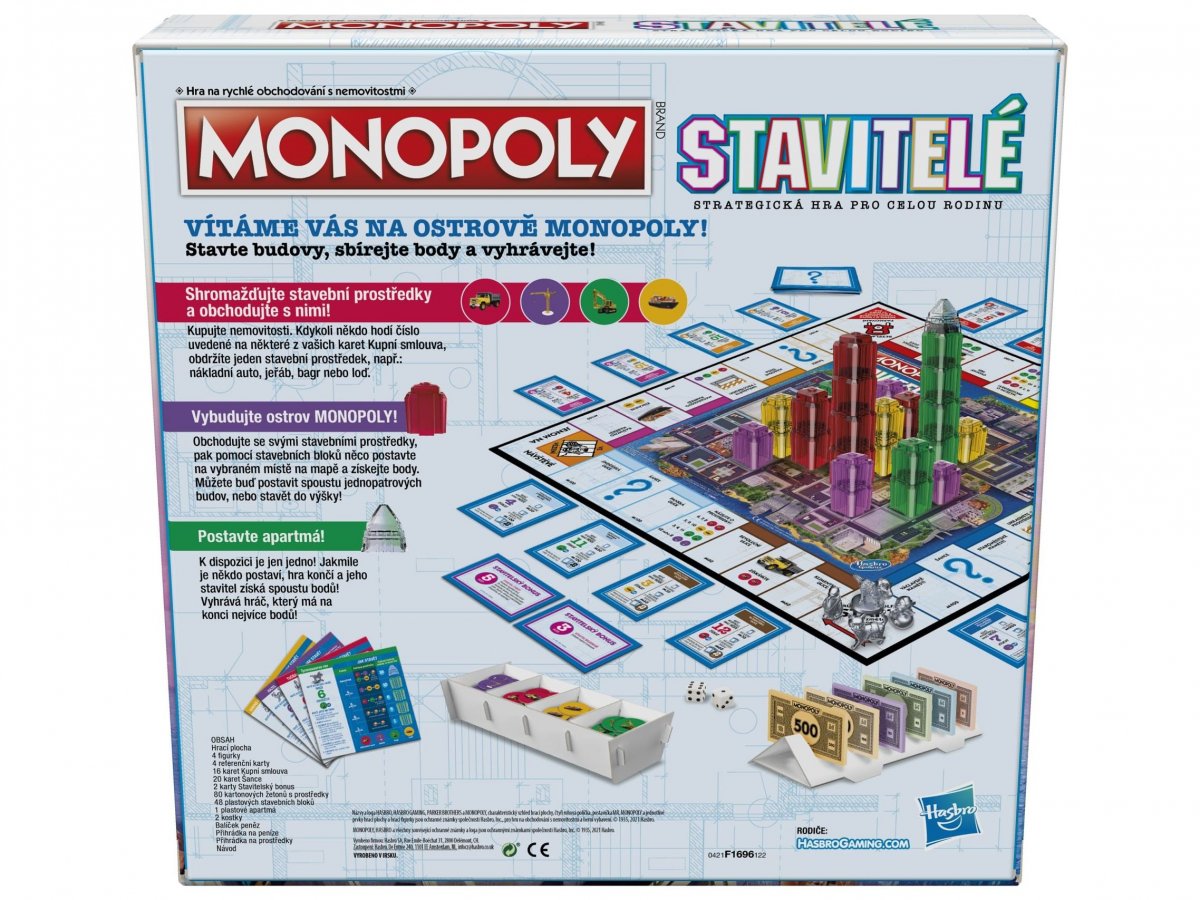 Hasbro Monopoly Stavitelé od 340 Kč - Heureka.cz