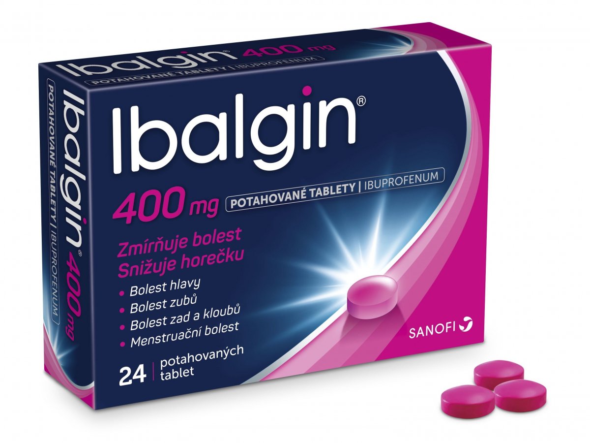 Ibalgin 400 por.tbl.flm. 24 x 400 mg od 53 Kč - Heureka.cz