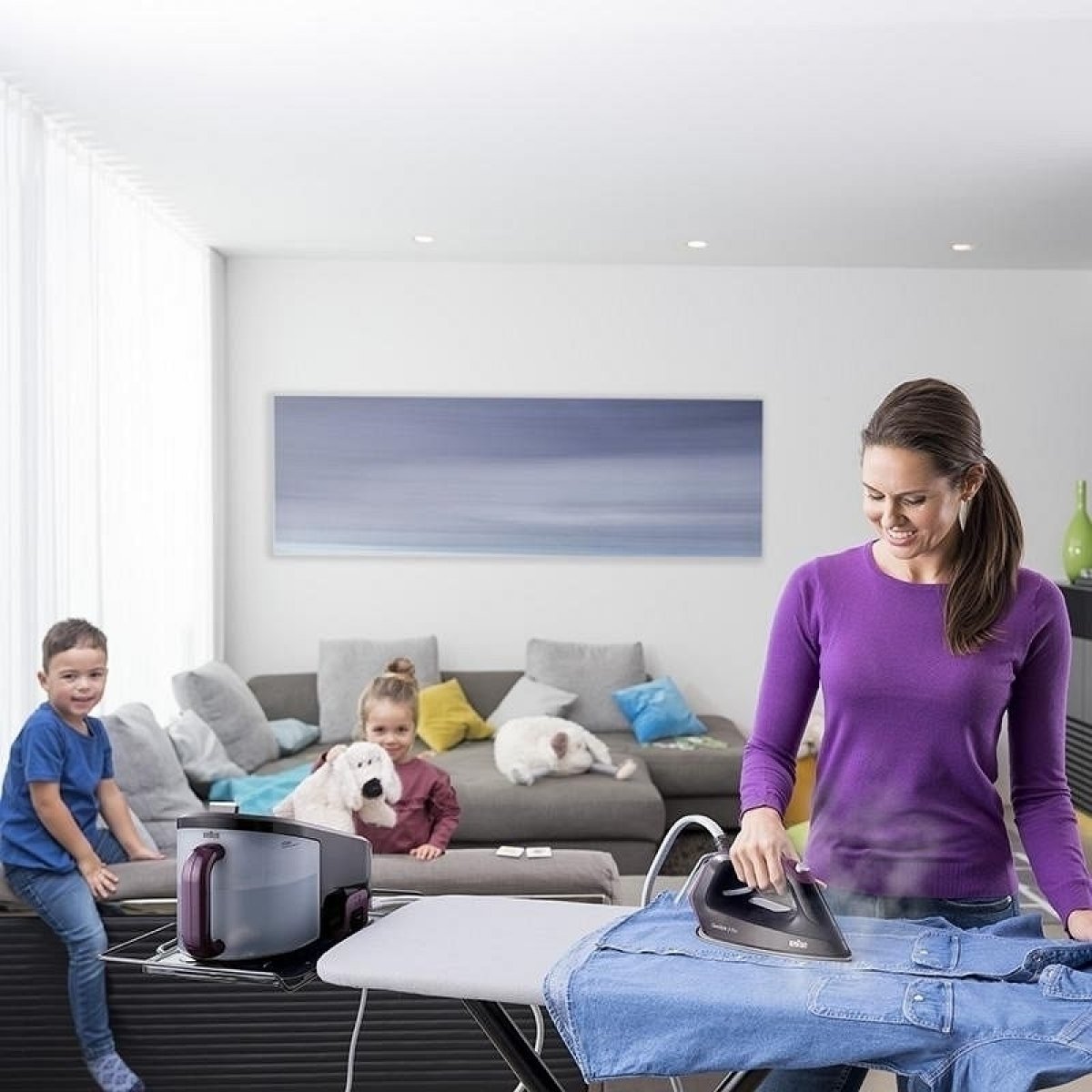 Nejlehčí žehlička od značky Braun