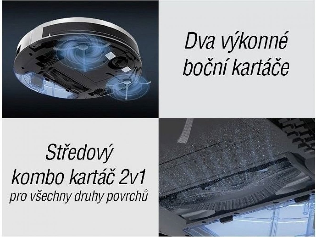 Dvojnásobná síla úklidu pro perfektní uklizení