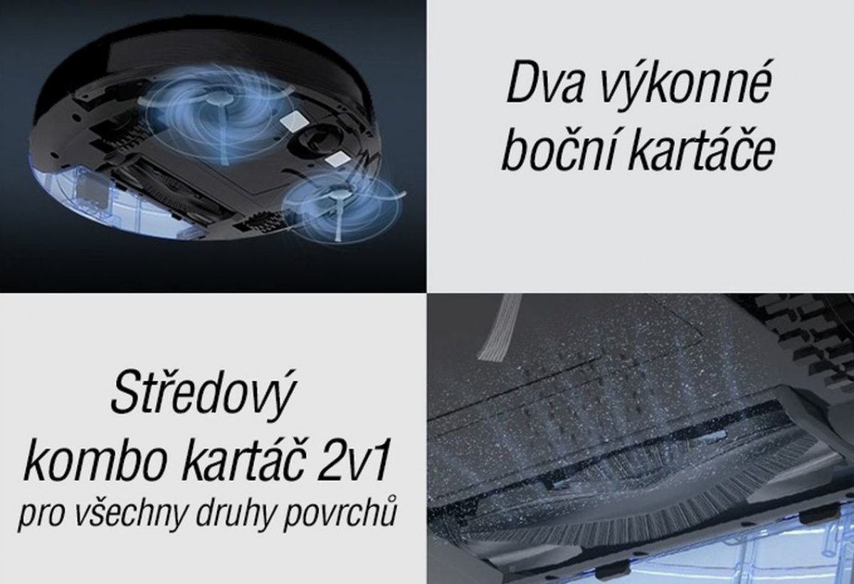 Dvojnásobná síla úklidu pro perfektní uklizení