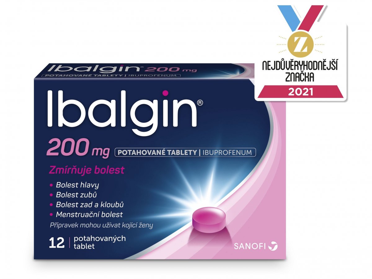 Ibalgin 200 tbl.flm. 12 x 200 mg od 36 Kč - Heureka.cz