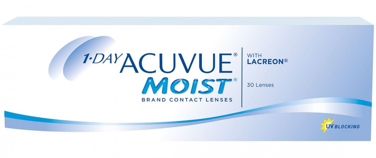 1-DAY ACUVUE® MOIST 30 čoček