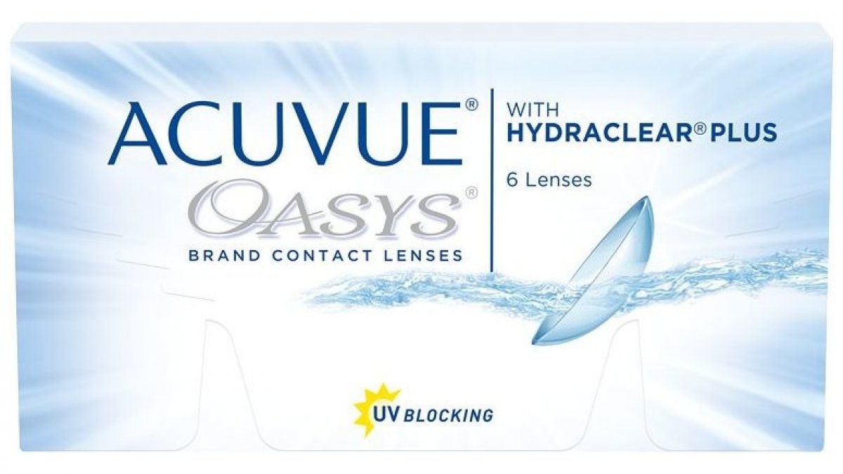 ACUVUE® OASYS with HYDRACLEAR® PLUS 6 čoček