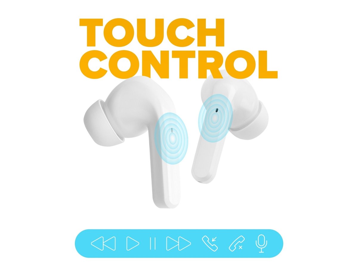 Pohodlné dotykové ovládání přímo na sluchátkách