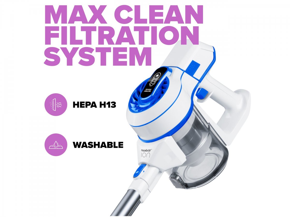 Špičkový systém HEPA filtrace zatočí s alergeny i roztoči