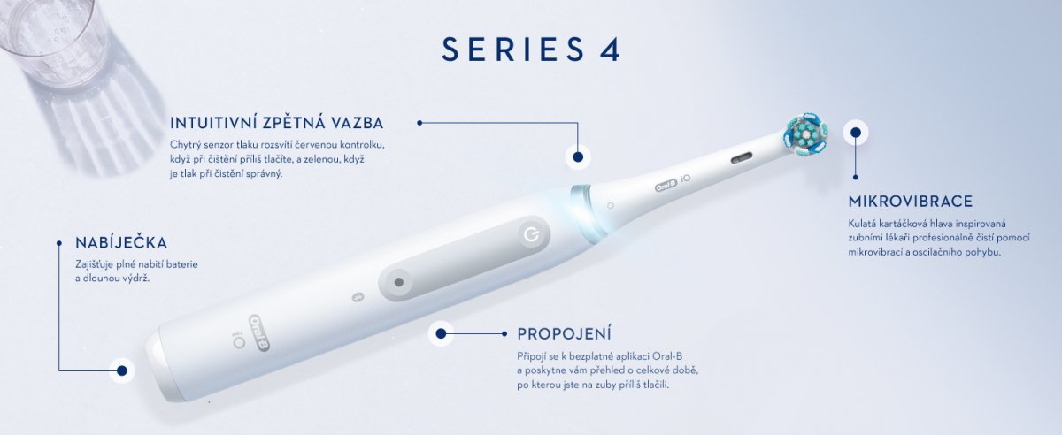 Oral-B iO Series 4 Quite White