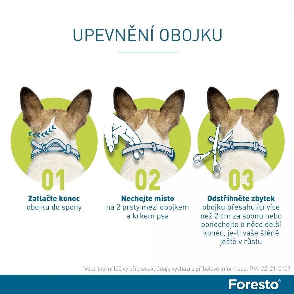 Foresto obojek pro psy nad 8 kg 70 cm od 673 Kč - Heureka.cz