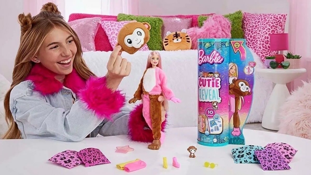 Barbie cutie reveal džungle opice