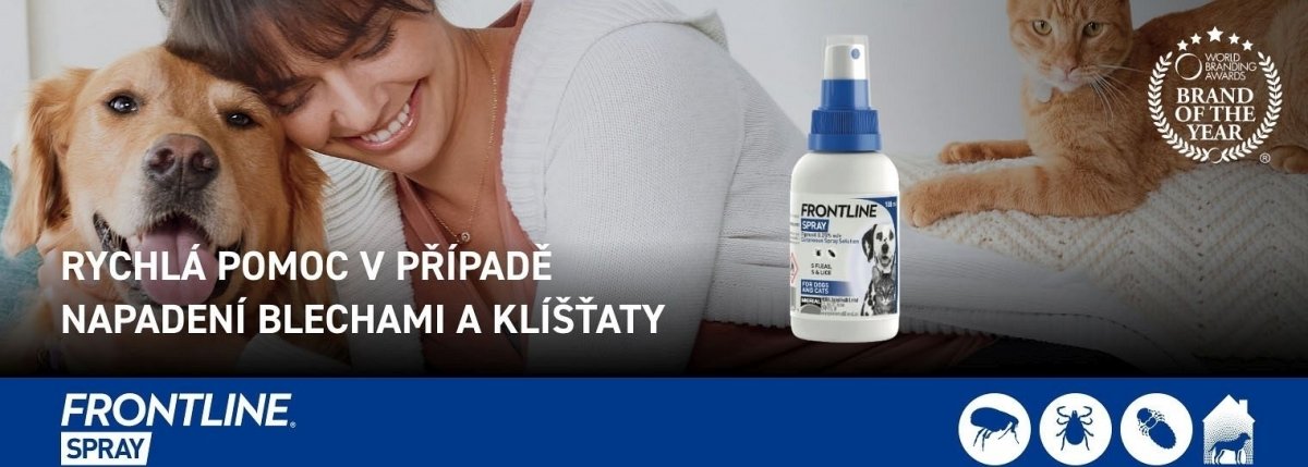 Frontline Spray kožní sprej roztok 2,5mg / ml 100 ml