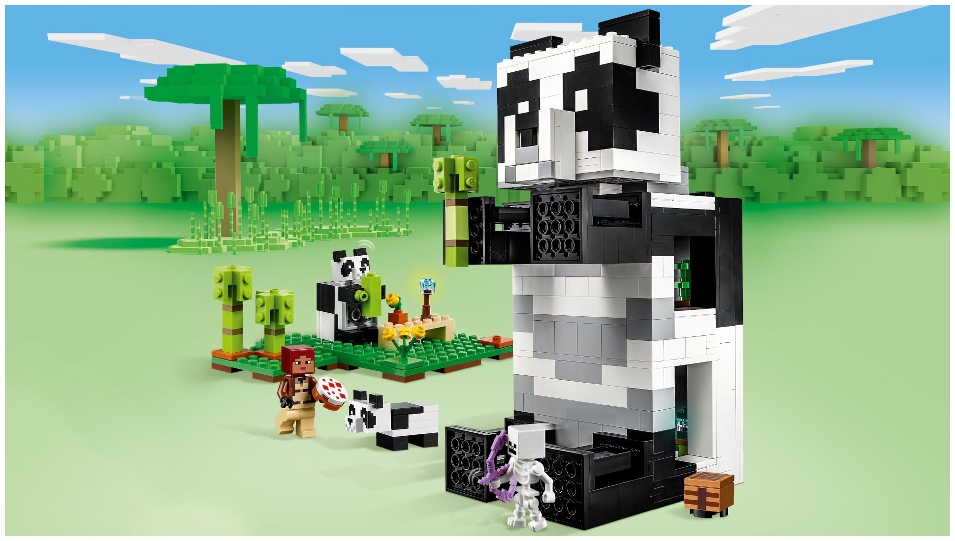 LEGO® Minecraft® 21245 Pandí útočiště od 875 Kč - Heureka.cz