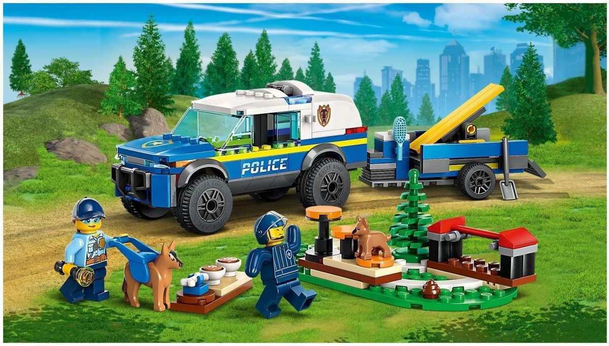 LEGO® City 60369 Mobilní cvičiště policejních psů