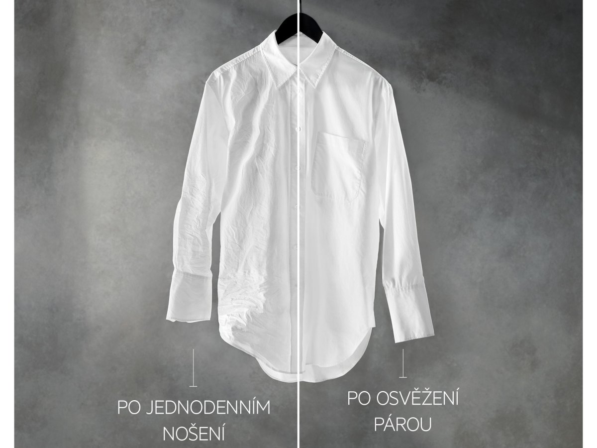 Svěžest a žádné zmačkané oděvy