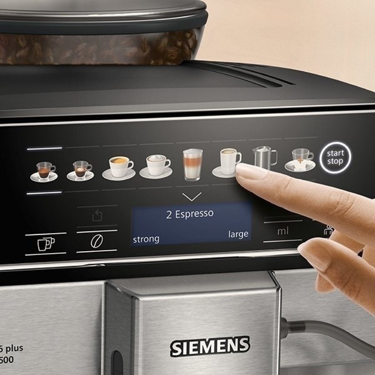 Siemens TE651209RW Eq.6 Plus S100 Machine à café automatique