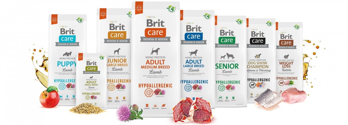 Brit Care Hypoallergenic Junior Large Breed Lamb