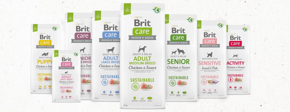 Brit Care Sustainable Sensitive Insect & Fish 12 kg