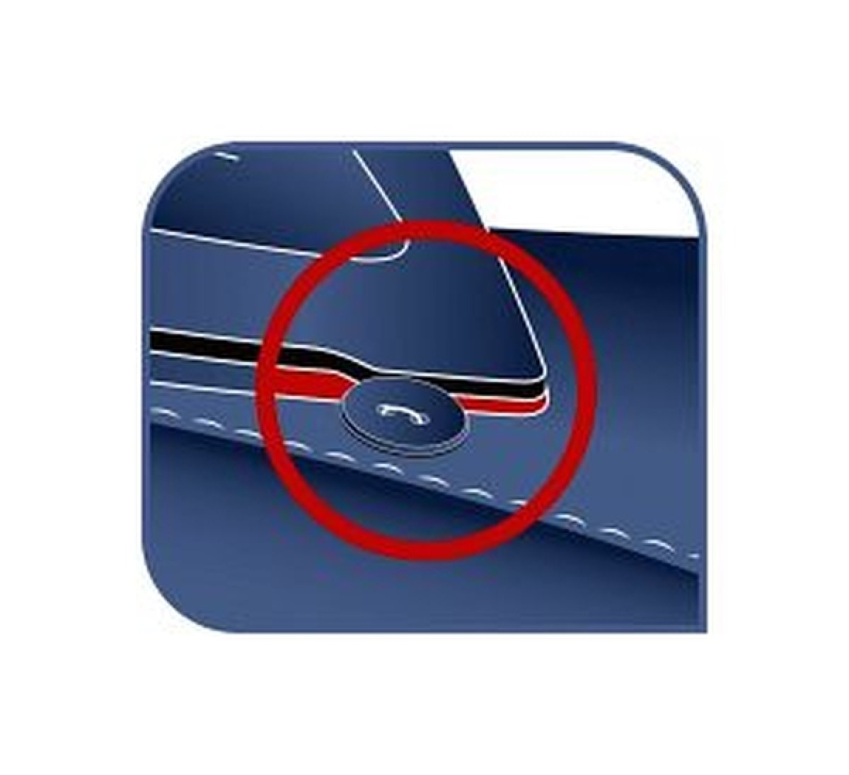 Přesná špička pro komfortní žehlení