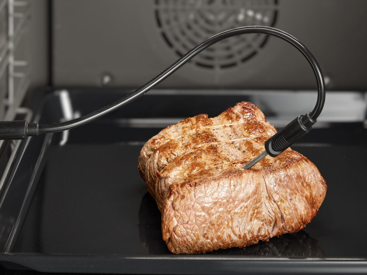 Teplotní sonda pro dokonalé steaky