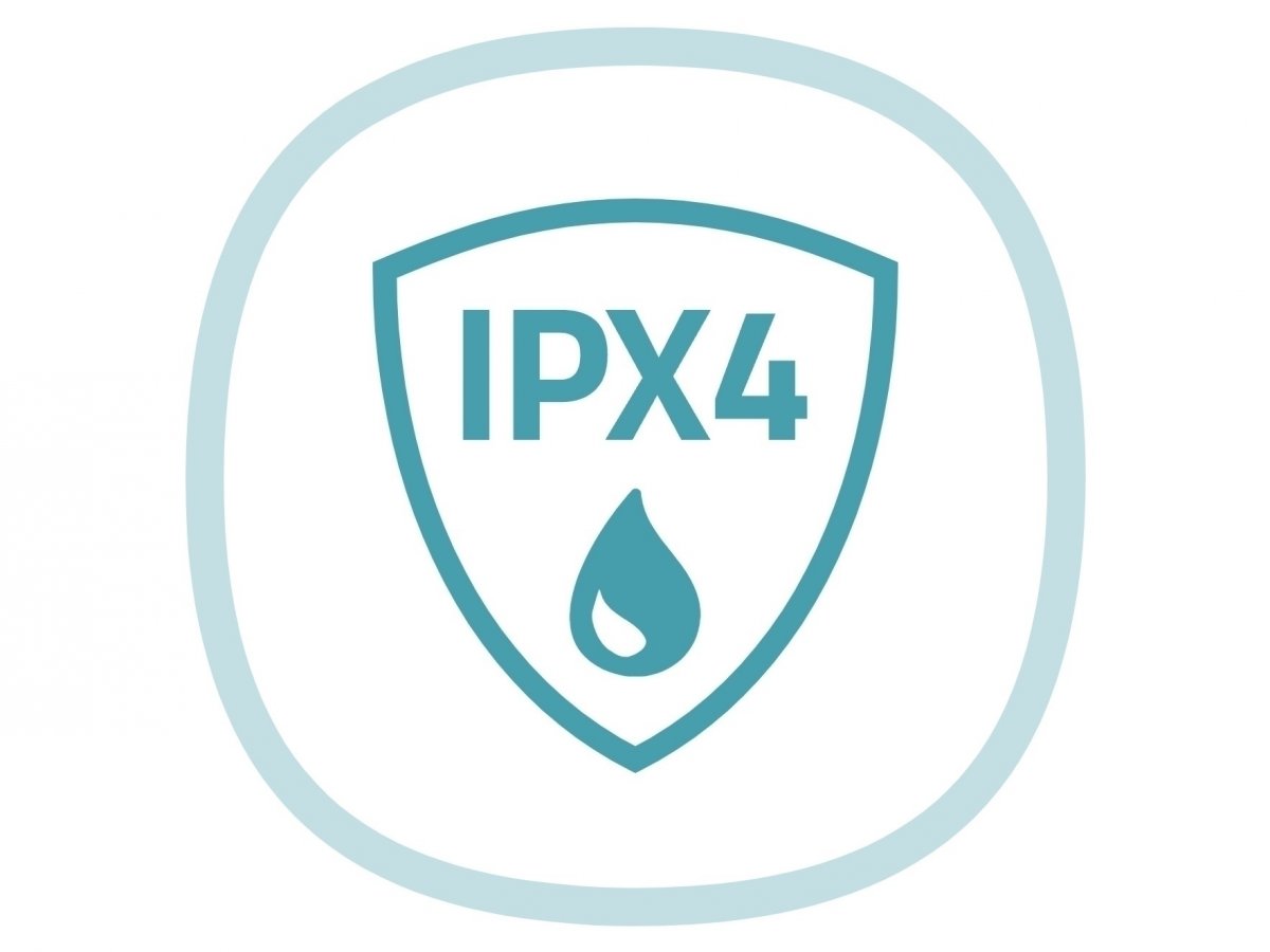 Odolnost se stupněm IPX4