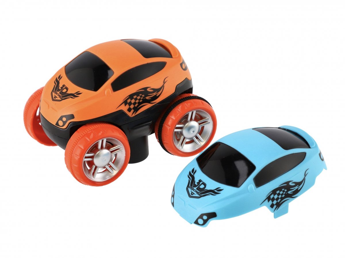 ﻿Modré nebo oranžové autíčko? Obě