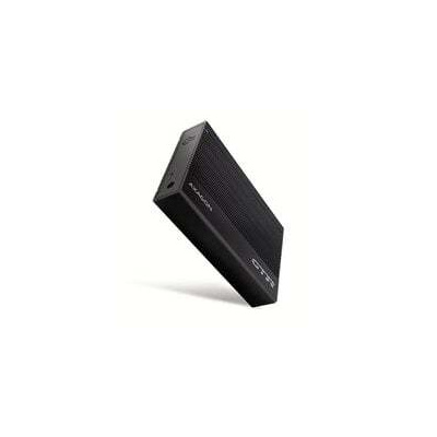 AXAGON EE35-GTR RIBBED box, černá