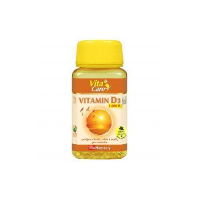 Vitaharmony Vitamin D3 150 kapslí