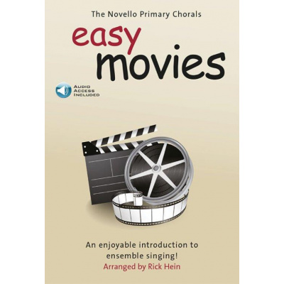 Novello Primary Chorals: Easy Movies (noty na dvojhlasý zpěv, unisono)(+audio)