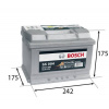 Bosch S5 12V 61Ah 600A 0 092 S50 040