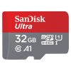 SanDisk Ultra 32GB microSDHC karta, UHS-I U1 A1 + adaptér - Sandisk SDHC UHS-I U1 32 GB SDSQUA4-032G-GN6MA