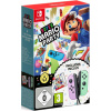 Gamepad Nintendo Switch Joy-Con Pair Pastel Purple/Green + Super Mario Party (045496479695)