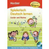 Spielerisch Deutsch lernen Lieder und Reime Buch + gratis Audio CD Hueber Verlag