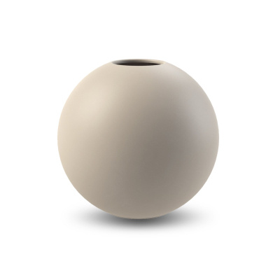 Kulatá váza Ball Sand 20 cm COOEE Design