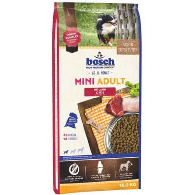 Mini Adult Lamb & Rice 15 kg Bosch