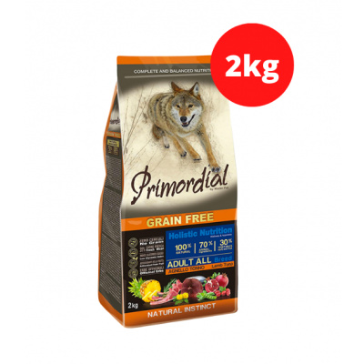 Primordial Grain Free Adult Tuna and Lamb Kilogram: 2kg