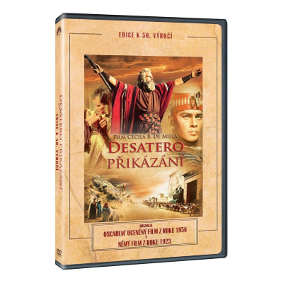 Desatero přikázání - Edice k 50. výročí 3DVD (The Ten Commandments 50th Anniversary)